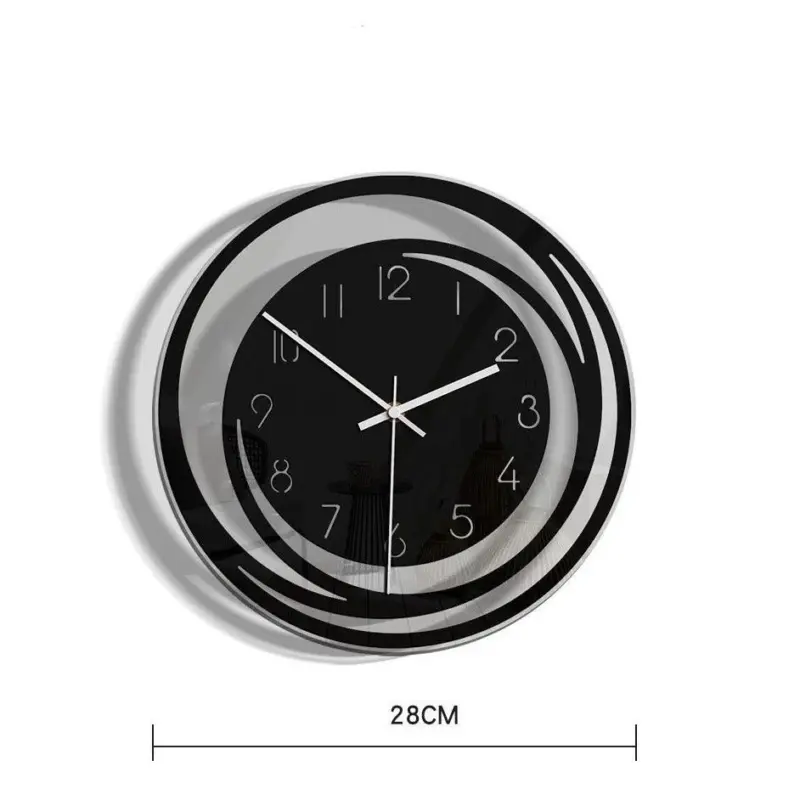 Analogue Wall Decor Silent Clock for Home