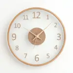 Analogue_Wall_Decor_Wood_Clock_for_Home_-_-4124654 Analogue Wall Decor Wood Clock for Home