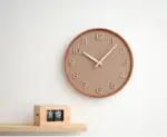 Analogue_Wooden_Round_Wall_Clock_for_Home_-_-4124803 Analogue Wooden Round Wall Clock for Home