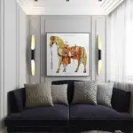 Ancient Arabian Horse tag1