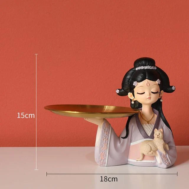 Ancient Dynasty Girl Tray -  - #tag1#