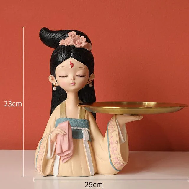 Ancient Dynasty Girl Tray -  - #tag1#