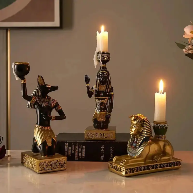 Ancient Egyptian Candle Holders tag1