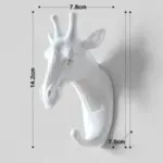 Andee Animal head hooks tag1