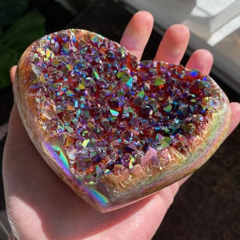 Angel Aura Heart Shaped Crystal -  - #tag1#
