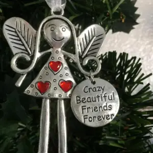 Angel Ornament Christmas Gift - Funny Friendship Gift -  - #tag1#