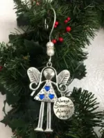 Angel Ornament Christmas Gift Funny Friendship Gift tag1
