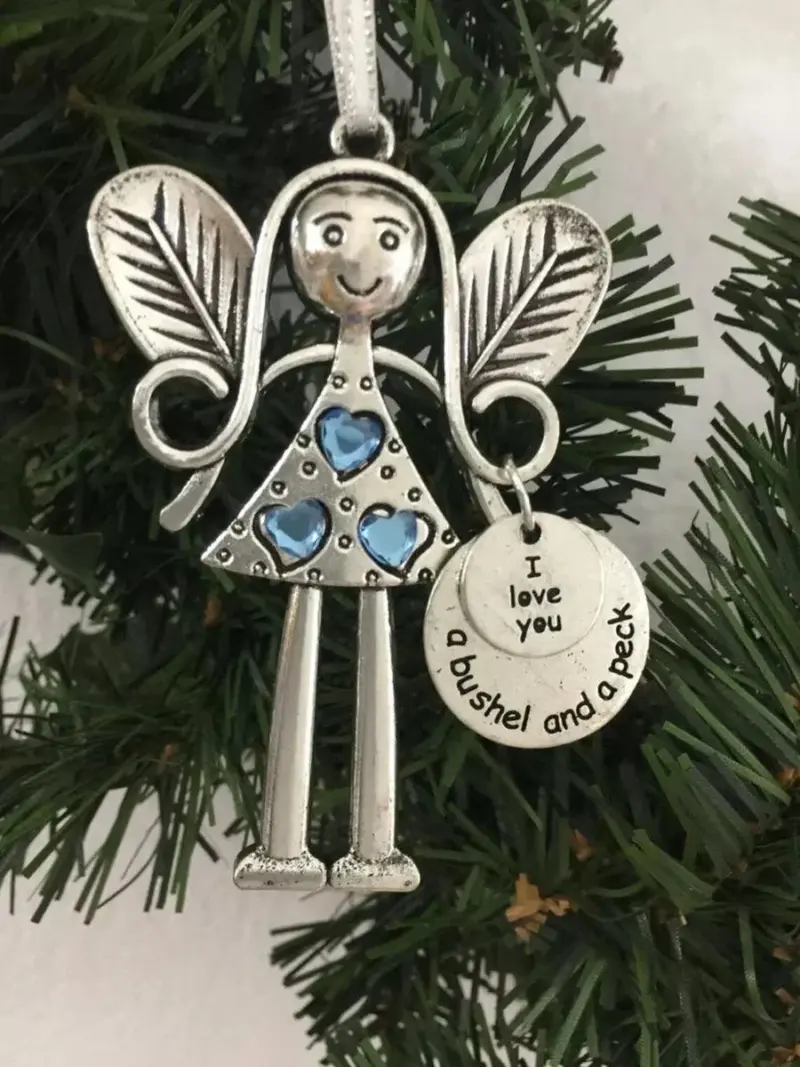 Angel Ornament Christmas Gift Funny Friendship Gift tag1