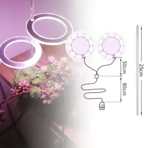 Angel Three Ring Grow Light