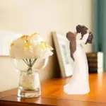 Angel of Friendship Dog Monument Figurine
