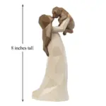 Angel of Friendship Dog Monument Figurine