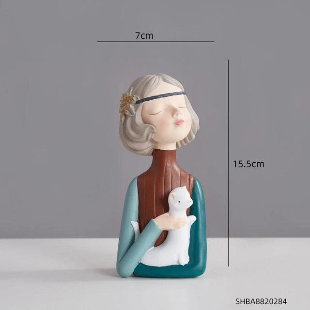 Angelic Girl Figurine Sculpture -  - #tag1#