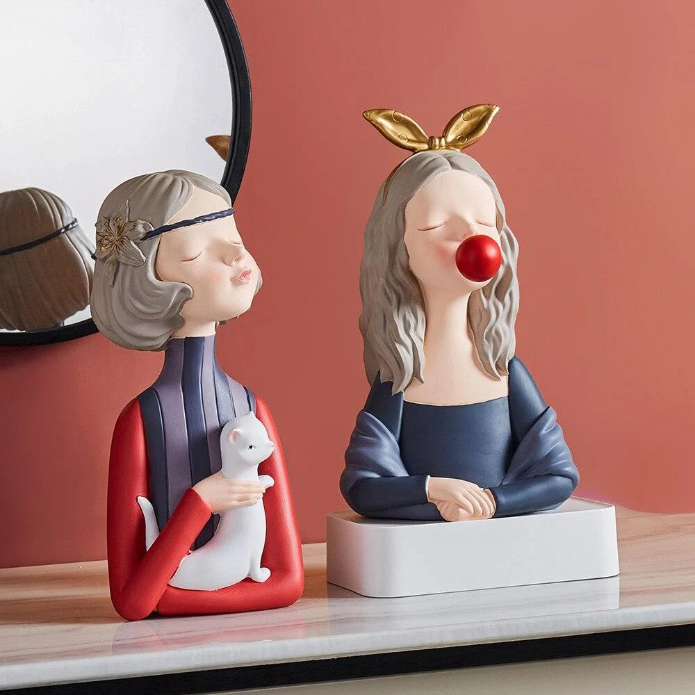 Angelic Girl Figurine Sculpture -  - #tag1#