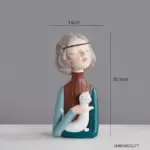 Angelic Girl Figurine Sculpture tag1