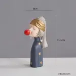 Angelic Girl Figurine Sculpture tag1