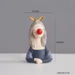 Angelic Girl Figurine Sculpture tag1