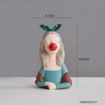 Angelic Girl Figurine Sculpture tag1