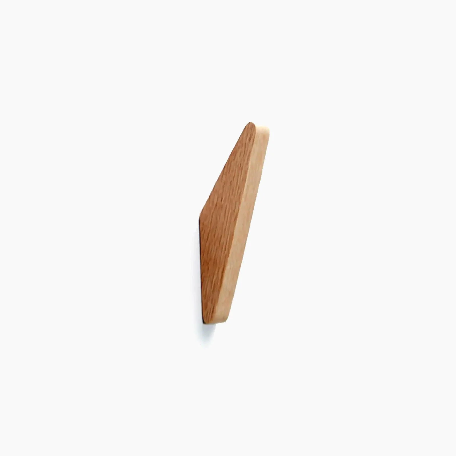 Angular Solid Wooden Wall Hanger -