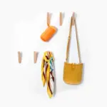 Angular Solid Wooden Wall Hanger
