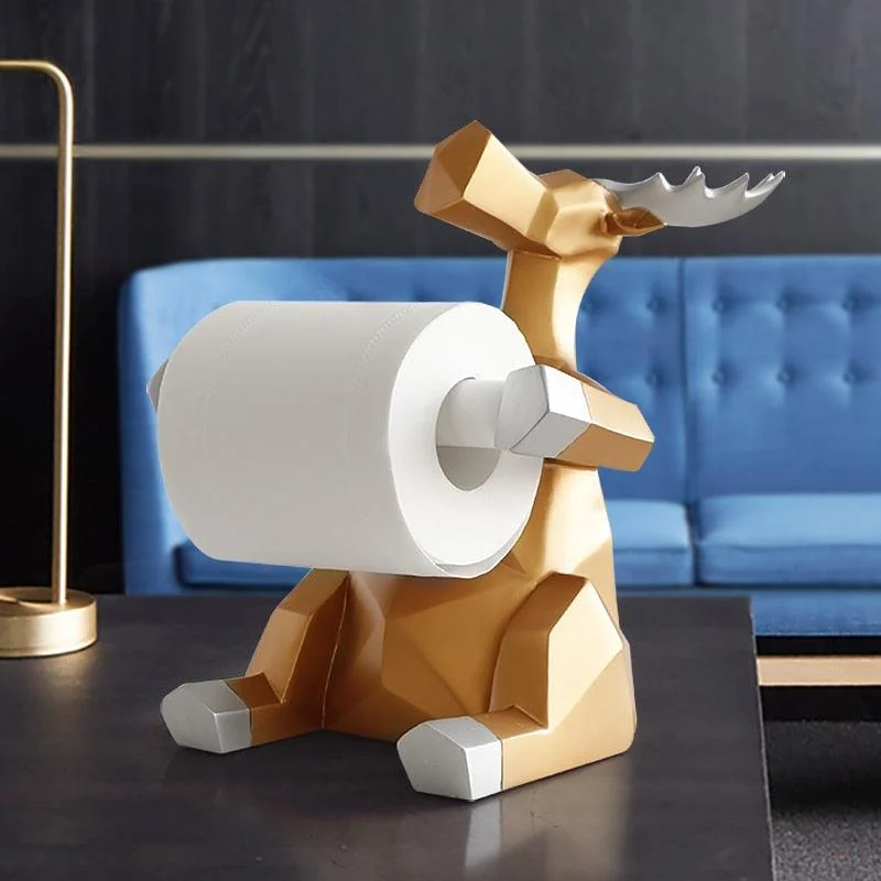 Animal Statue Craft Roll Paper Holder Table Living Room Office Restaurant Hanging Paper Elephant Deer Figurine 1c9f5c54 Dcdf 4c01 Ba52 54b97e562362