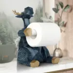 Animal statue Craft roll paper holder Table living room office restaurant hanging paper Elephant deer figurine 5ae815f6 69b1 4cc1 877b f93a842d75e2