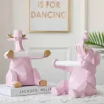 Animal statue Craft roll paper holder Table living room office restaurant hanging paper Elephant deer figurine da2d85ab 60c9 43c5 a63f b7c633e8dca8