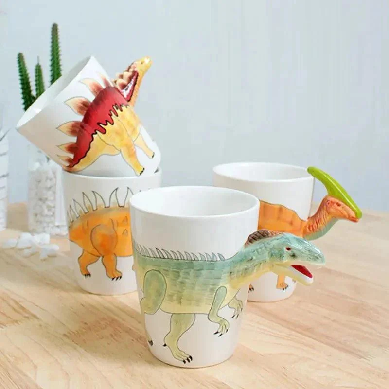 Animal And Dinosaur Shaped Coffee Mug -  - #tag1#