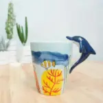 Animal And Dinosaur Shaped Coffee Mug tag1