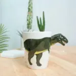 Animal And Dinosaur Shaped Coffee Mug tag1