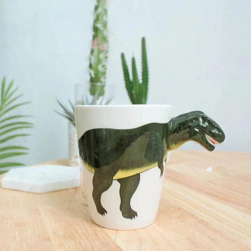 Animal And Dinosaur Shaped Coffee Mug -  - #tag1#