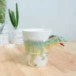 Animal And Dinosaur Shaped Coffee Mug tag1