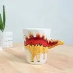 Animal And Dinosaur Shaped Coffee Mug tag1