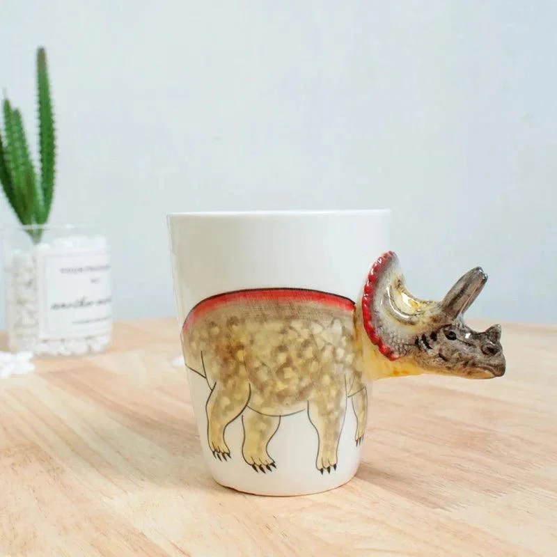 Animal And Dinosaur Shaped Coffee Mug -  - #tag1#