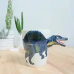 Animal And Dinosaur Shaped Coffee Mug tag1