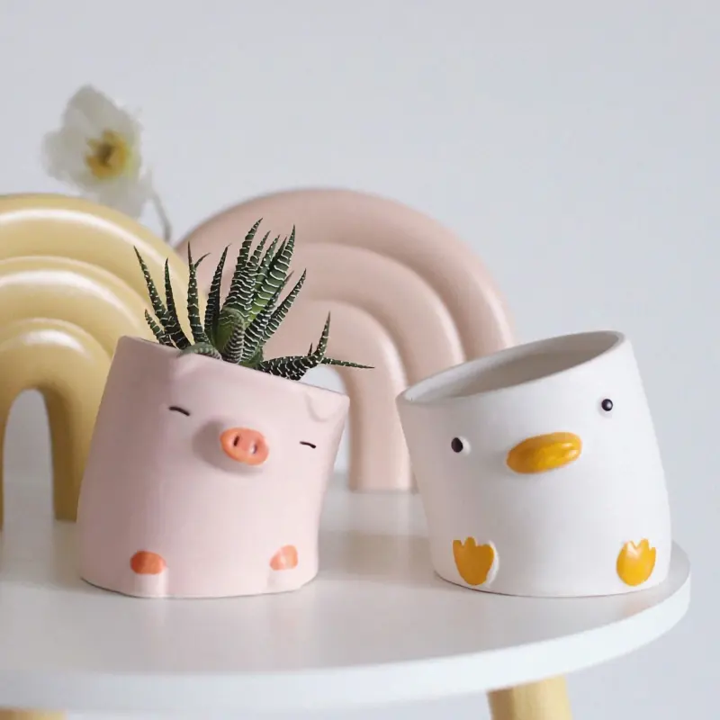 Animal Cup Planters