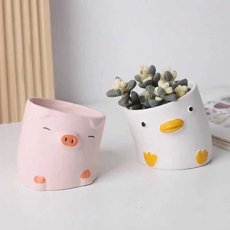 Animal Cup Planters