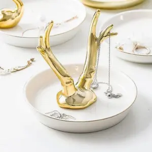 Animal Figurine Elegance Trinket Dish