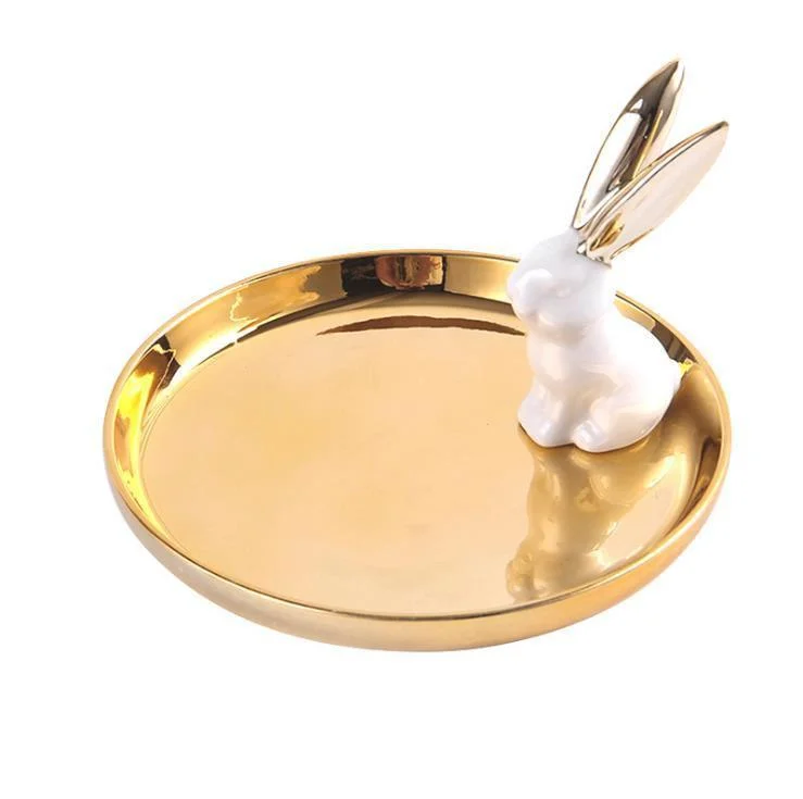 Animal Figurine Elegance Trinket Dish -  - #tag1#