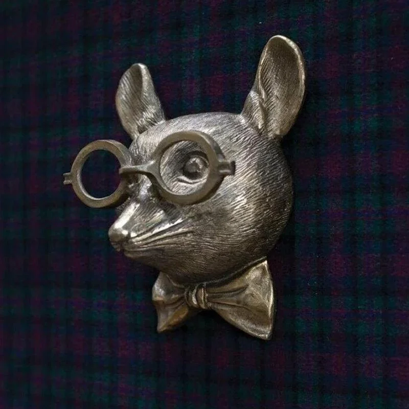 Animal Head Resin Pendant -  - #tag1#