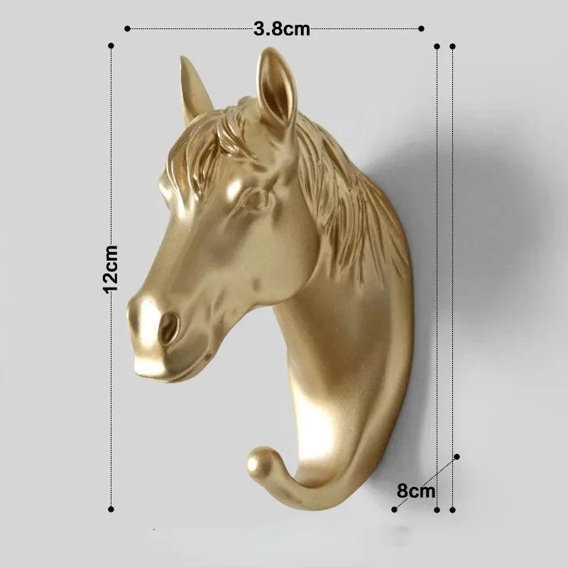 Animal Head Wall Hooks - Stylish and Functional Décor for Your Space -