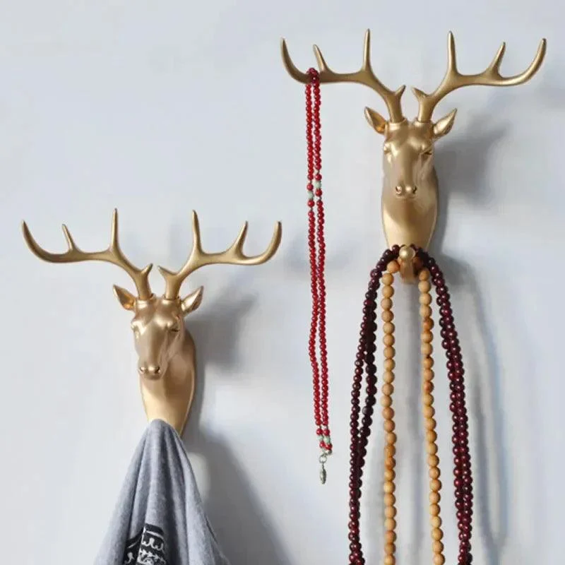 Animal Head Wall Hooks - Stylish and Functional Décor for Your Space -
