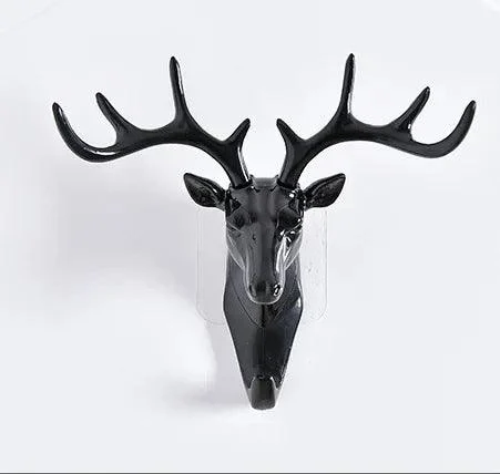 Animal Head Wall Hooks - Stylish and Functional Décor for Your Space -