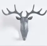 Animal Head Wall Hooks Stylish and Functional Decor for Your Space