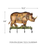 Animal Key Hook Wall Hanger Adorable and Practical Home Decor