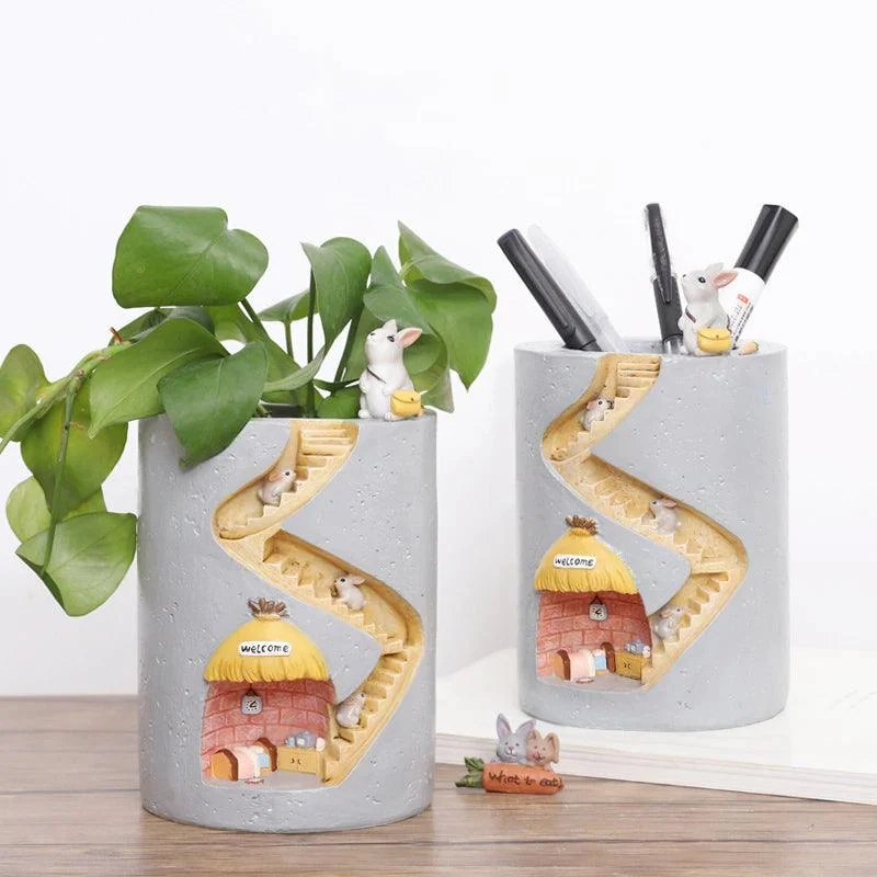 Animal Secret Home Cute Plant Pot -  - #tag1#