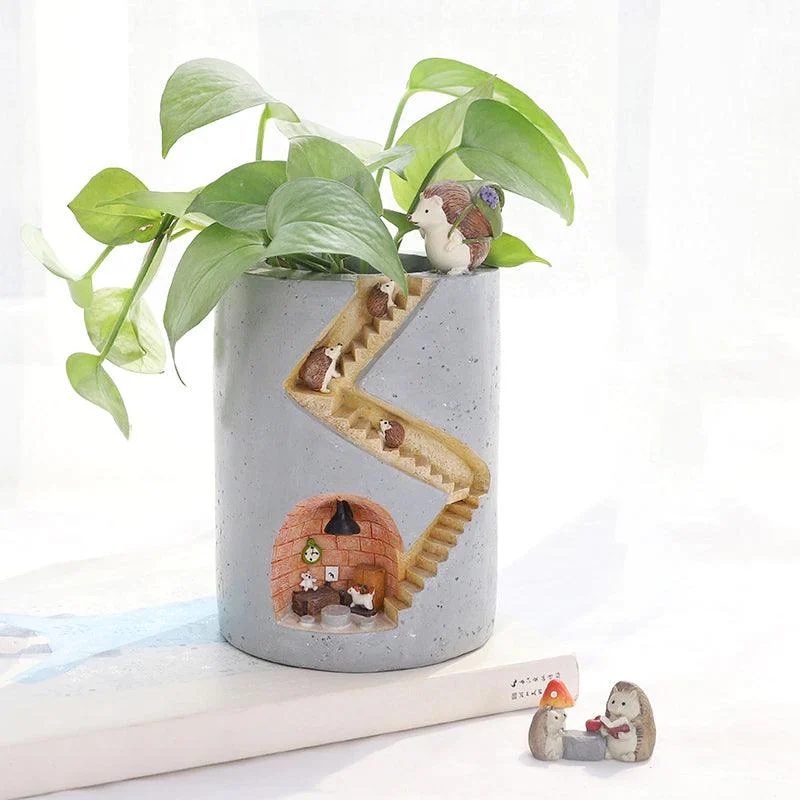 Animal Secret Home Cute Plant Pot -  - #tag1#