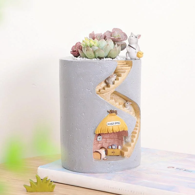 Animal Secret Home Cute Plant Pot -  - #tag1#