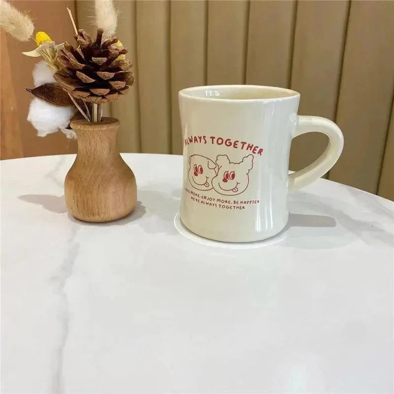 Animal Slogan Ceramic Coffee Mug -  - #tag1#
