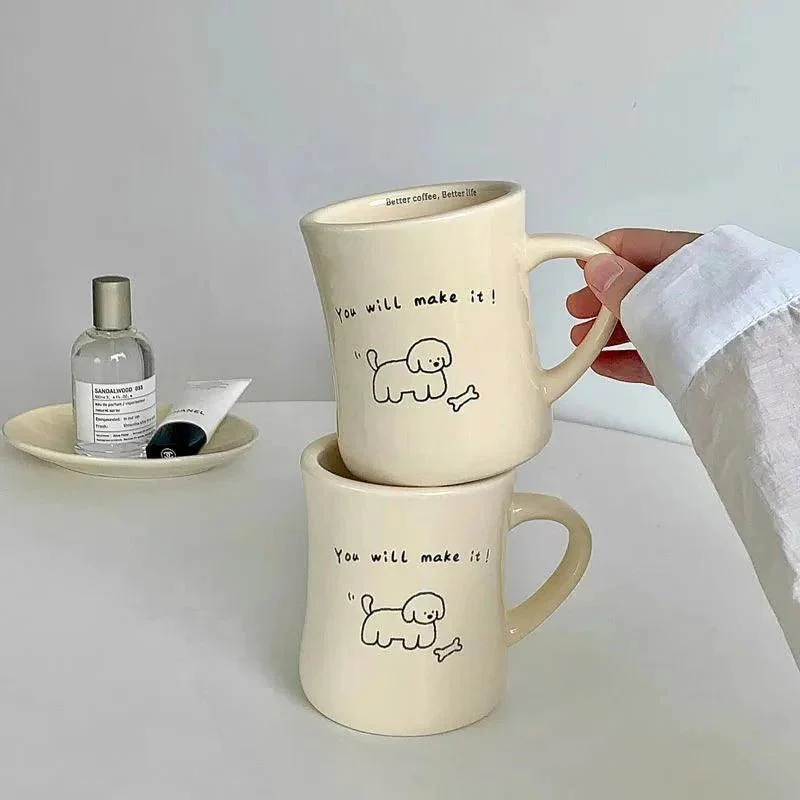 Animal Slogan Ceramic Coffee Mug -  - #tag1#