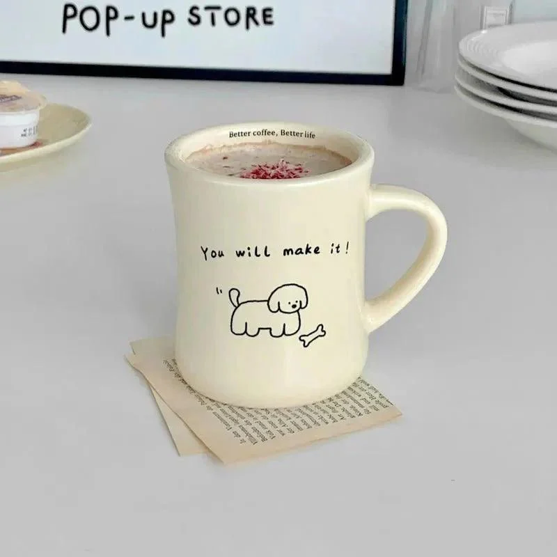 Animal Slogan Ceramic Coffee Mug -  - #tag1#